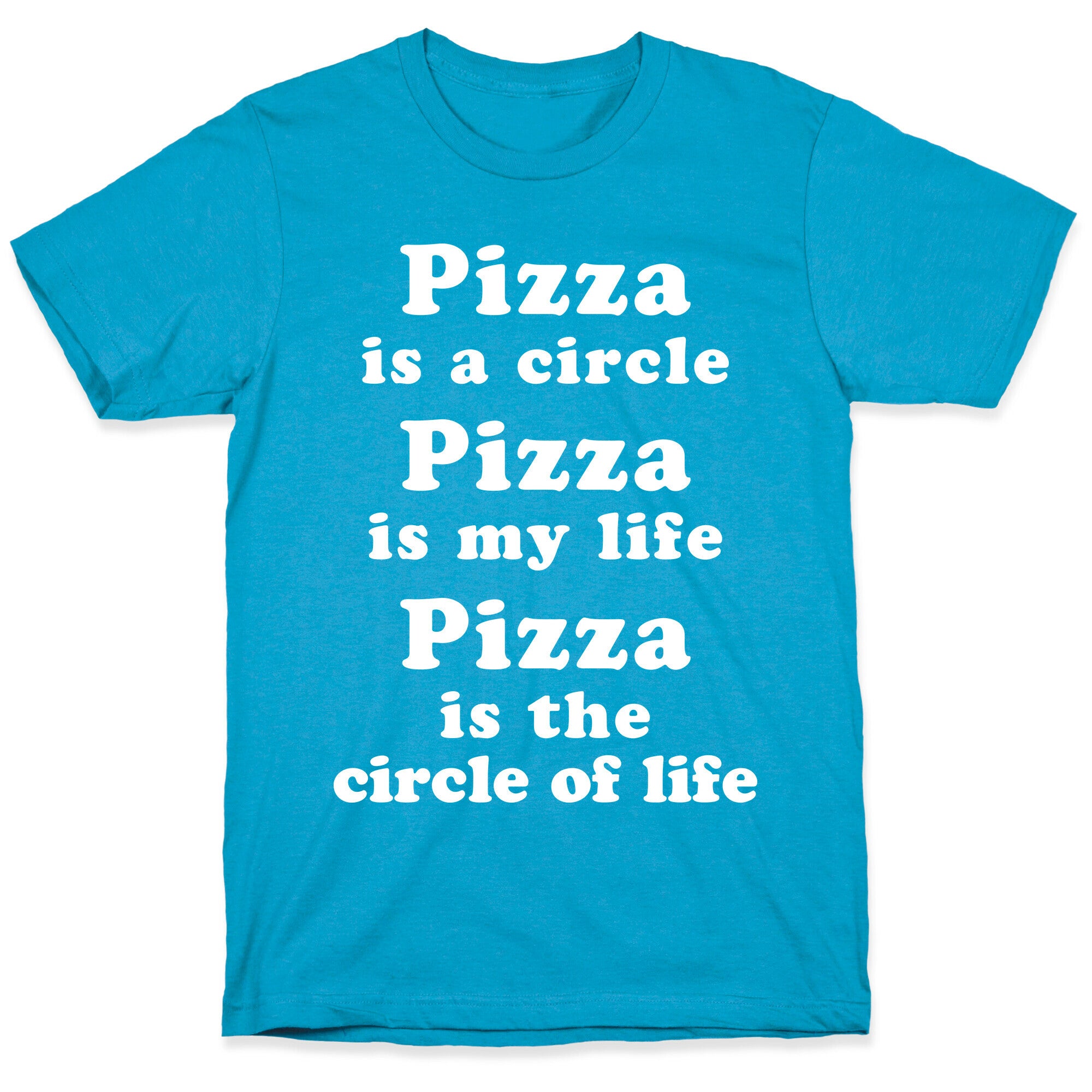 Pizza Is The Circle Of Life Unisex Triblend Tee